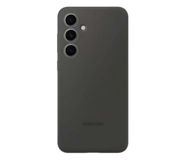 SAMSUNG Silicon Case do Galaxy S24 FE Black EF-PS721CBEGWW - 1285911 - zdjęcie